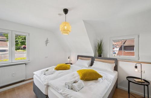 Oberdorla Apartment | SCHUSTERjunge Homes I Zentrale Ferienwohnung I neu & modern I 3 Zimmer bis 6 Personen