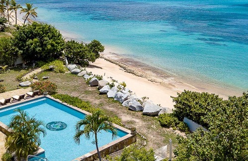 Spanish Town Villa | Sea Fans Mahoe Bay by Personal Villas - Ocean Front, Lush Tropical Gardens