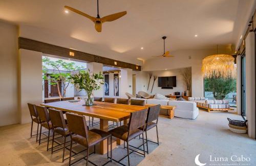 Cabo San Lucas Villa | Sea of Cortes Views Fire Pit Outdoor Living