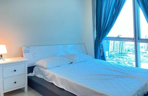 West Bay Apartment | Sea View 2BHK High Floor Apt+All Facilities