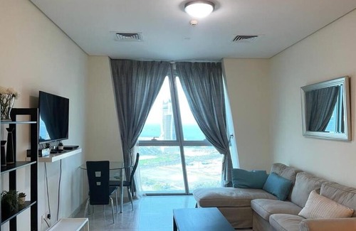 West Bay Apartment | Sea View 2BHK High Floor Apt+All Facilities