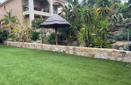 Marine de Saint Ambroggio Apartment | Sea view apartment with garden near Calvi and Ile Rousse