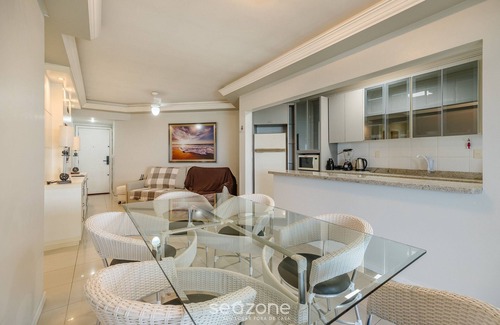 Itapema Apartment | Sea View Apt w/BBQ in Itapema Dnl0602