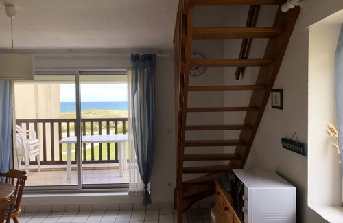 Guidel-Plages Apartment | Sea view, Duplex 4 people, Quiet residence