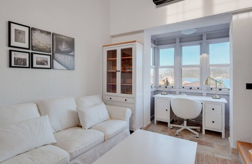 Alacati Apartment | Sea view duplex w terrace in Alacati