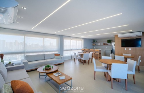 Rio Vermelho Apartment | Sea View Studio in Condominium With Pool Edf1707