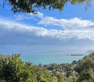 Lowry Bay Villa | Sea views from holiday home