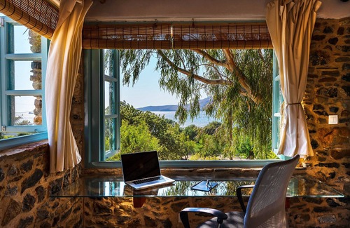 Gourna Villa | Seafront Villa with 5000 sqm Garden & Pool on the Greek Island of Leros