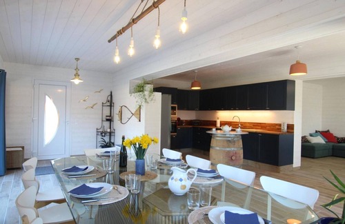 Jullouville Cottage | Seaside Family Retreat with Private Pool and Garden – Sleeps 12
