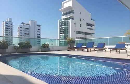Castillogrande Apartment | SeaView Apartment in Castillogrande – Rooftop Pool - 2BR + 2Bath