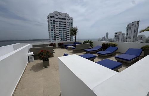 Castillogrande Apartment | SeaView Apartment in Castillogrande – Rooftop Pool - 2BR + 2Bath