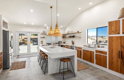Wonder Valley House | Secluded 15 Acre House with a pool and boulder views!