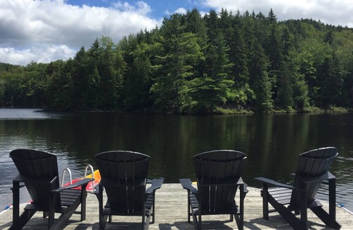 La Conception House | SECLUDED 4 STAR TREMBLANT CHALET SLEEPS 18 / 230 ACRES 2 PRIVATE LAKES