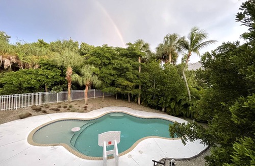 Boca Grande House | Secluded and Private House with Pool, Near Beach. 11 blocks from Village.