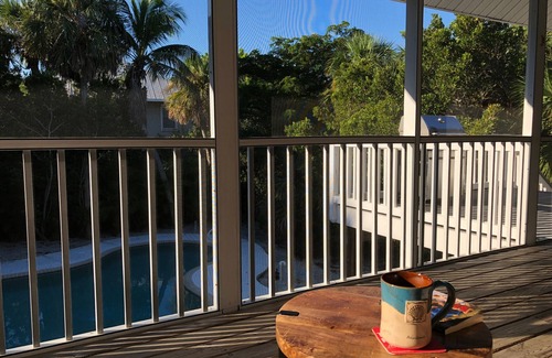 Boca Grande House | Secluded and Private House with Pool, Near Beach. 11 blocks from Village.