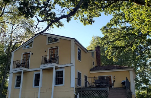 New Hampton Villa | Secluded Contemporary Home on 12-Acre Property!