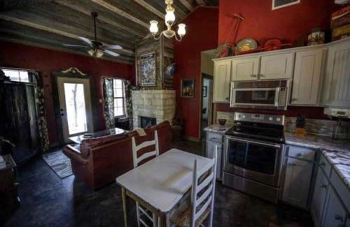 Wimberley House | Secluded Couples' Getaway Cabin with Private Pool by Cypress Creek in Texas Hill Country