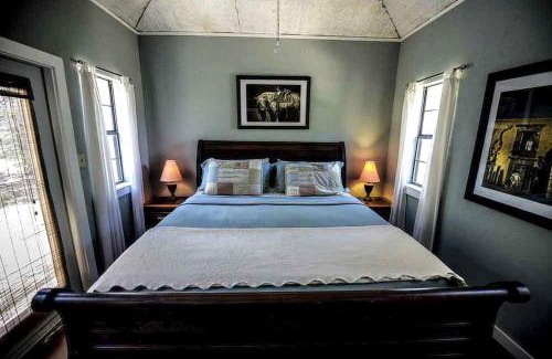 Wimberley House | Secluded Couples' Getaway Cabin with Private Pool by Cypress Creek in Texas Hill Country