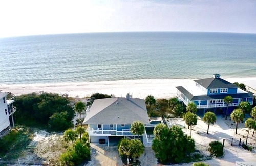 Port St. Joe House | Secluded Dunes, gulf front w/heated pool, private beach access!