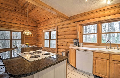 Michaywe Cabin | Secluded Gaylord Cabin w/Deck, Fire Pit & Grill!
