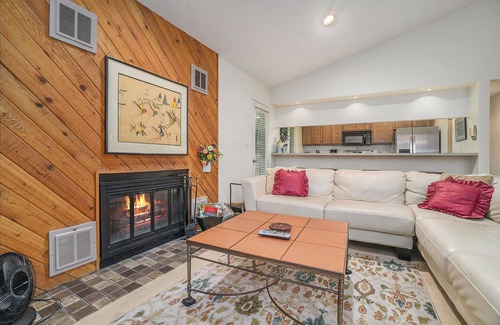Maple City Cottage | Secluded home with three kitchens, vaulted ceilings, washer/dryer, & patios