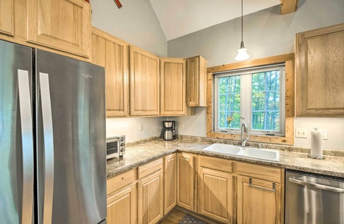 Union House | Secluded New Durham Home w/Mtn & Lake Views!
