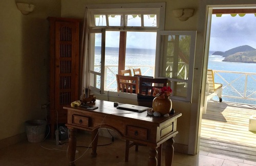 Falmouth Harbour House | Secluded skytop retreat with stunning sea and mountain Views
