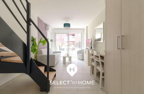 La Faviere Apartment | SELECT'SO HOME - Résidence Le Poséidon - Mazet en Duplex pour 6 personnes - Piscine, Parking privé - Services hôteliers - POS-A