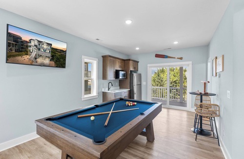 Ocean Isle Estates House | Semi-Oceanfront Dog Friendly w/Pool, Hot Tub, Tiki Bar, Game Room, Beach Nearby