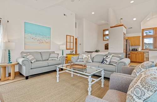 Nags Head House | Semi-Oceanfront HGTV Home, Hot Tub, Bikes, Pets Fully Loaded, Arcade