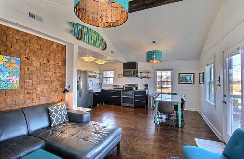 Rodanthe House | Semi Oceanfront Lot, 3rd house back, 2 king beds & bunk bed, Ocean & Sound Views