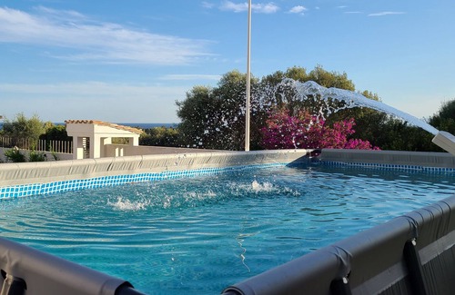 Capitana Villa | September in Sardinia is wonderful! Villa with outdoor whirlpool!
