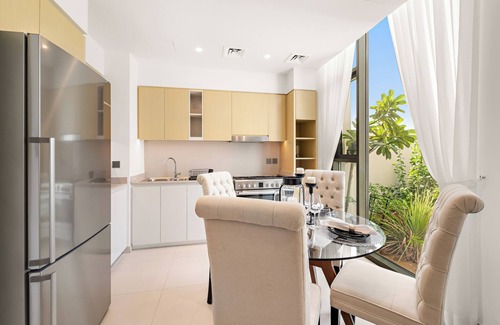 Dubai Villa | Serene 4BR Villa With Private Outdoor Area and Balcony