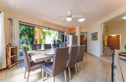 Crucecita Villa | Serene Escape with Pool Surrounded by Lush Gardens
