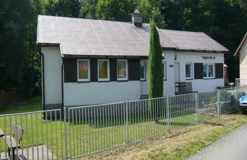 Mlade Buky House | Serene Holiday Home in Mladé Buky with small pool, Trampoline & Skiing Nearby