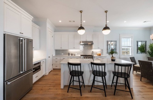 Beachtown House | Serene Lagoon-Front Home. Best Sunset View in Beachtown - 4 bed/3 bath. Elevator