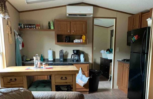 McAlester Cabin | Serenity Acres Sanctuary -BnB & Resort- Cowboy Comfort Lodge