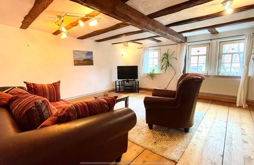 Alsfeld Apartment | Serenity in the half-timbered house in the center of Alsfeld