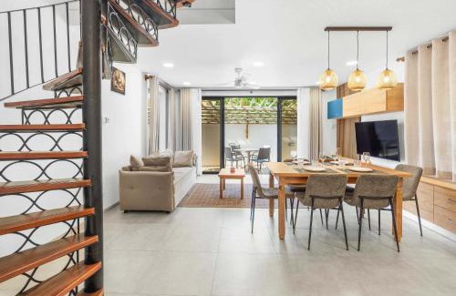 Bain Boeuf Apartment | Serenity Suites 2 - Appartement Luxueux 4 personnes à 3 min de la plage