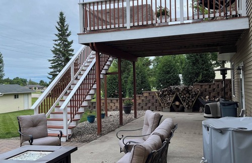 Detroit Lakes House | Seven minute drive to the beach with great outdoor spaces for your whole family!