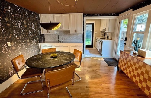 Historic Fort Collins High School House | Shade Tree Bungalow | Old Town, Yard & Garage