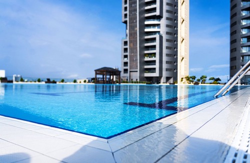 Eko Atlantic Apartment | Short-let apartment with an in-house cinema in Victoria Island, Lagos