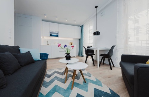 Wola Apartment | ShortStayPoland Kasprzaka - B56