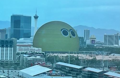 Las Vegas Apartment | Signature MGM Suite with Strip and Sphere View