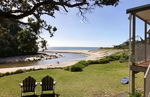 Whiritoa House | Simply the best! Beach front, uninterrupted great views from all rooms