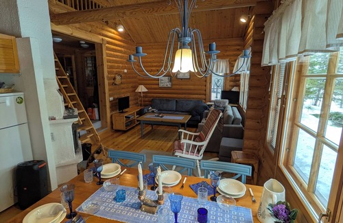 Syote Ski Chalet | Ski chalet Riekonpesä, a 5-minute walk to Hotel Pikku-Syöte and the ski lifts