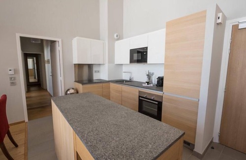 Arc-1800 Apartment | Ski-in/ski-out & foot of the slopes, 5th floor, view ski slopes, fitness, swimming pool, sauna
