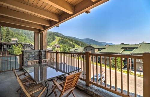 Whitefish Apartment | Ski-InandSki-Out Whitefish Escape with Balcony!