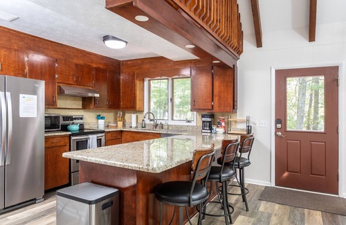 Keezletown House | Ski Slope Views, Fireplace, Game Room & Loft Retreat