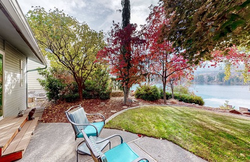 Malaga House | Skiers delight - Lakefront home with water views, outdoor areas, & W/D